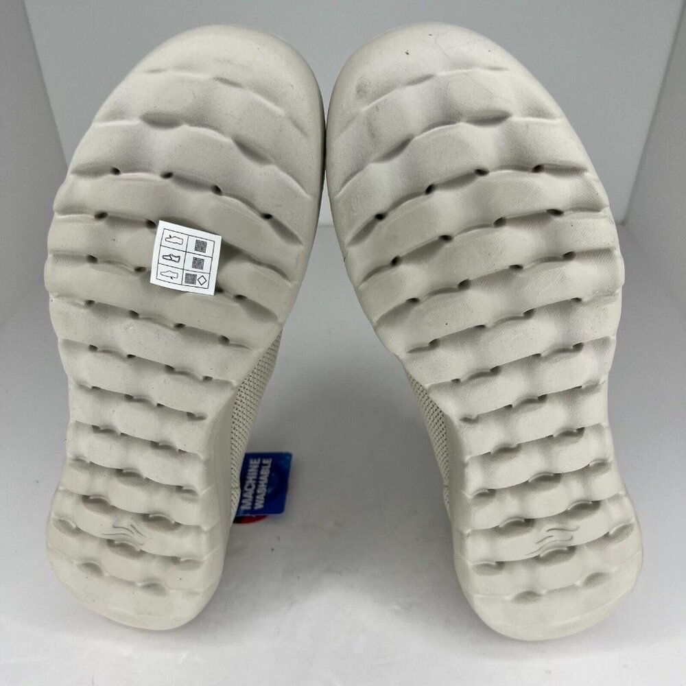 Skechers Womens 124187 Taupe Goga Mat Go Walk Joy Gen 5 Size 9.5 Slip On Shoes - Picture 8 of 10